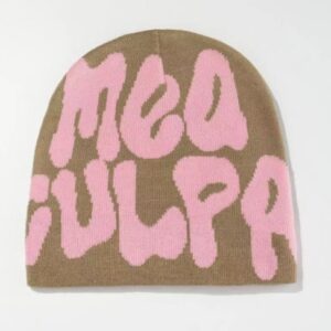 Mea Culpa Fun Day Beanie Brown