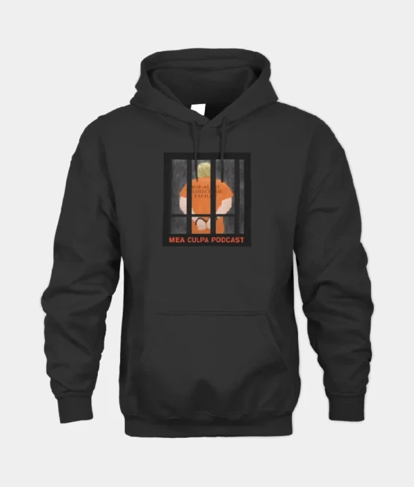 Mea Culpa Podcast Hoodie Black